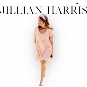 Jillian Harris x Priv Hamptons Linen Babydoll Dress Large